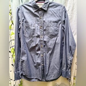 Goodthreads Men's Casual Denim Button-Down Shirt